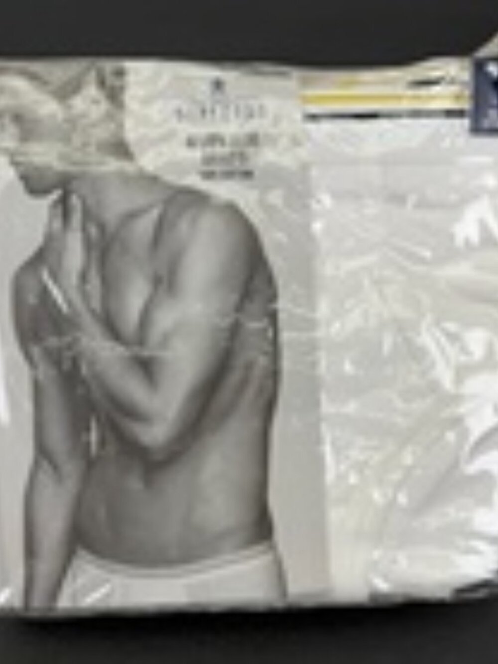 Vintage Stafford Men's 6-Pack 100% Cotton Low-Rise White Briefs Underwear Tighty